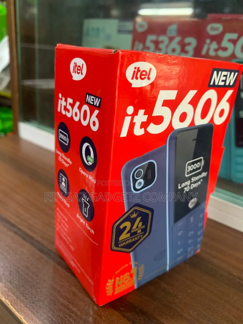 New Itel IT5606 Blue