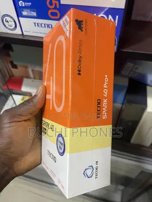 New Tecno Spark 40 Pro+ 256 GB Black