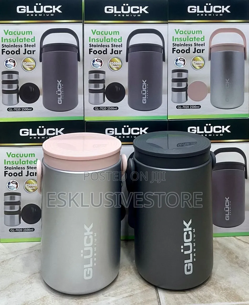 Gluck 2.5l Food Flask 3 Inner Plate