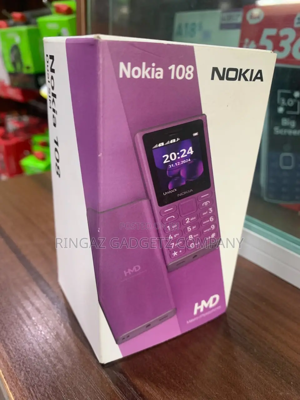New Nokia 108 Dual SIM Black