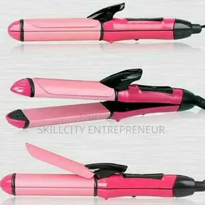 2 In 1 Hair Straightener And Curler