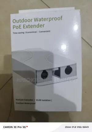 Outdoor Gigabit Poe Extender, 5 Port Poe Repeater