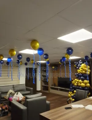 Indoor Room Balloon Decoration