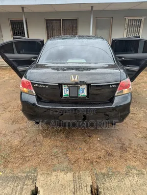 Honda Accord Sedan EX-L V6 Automatic 2009 Black