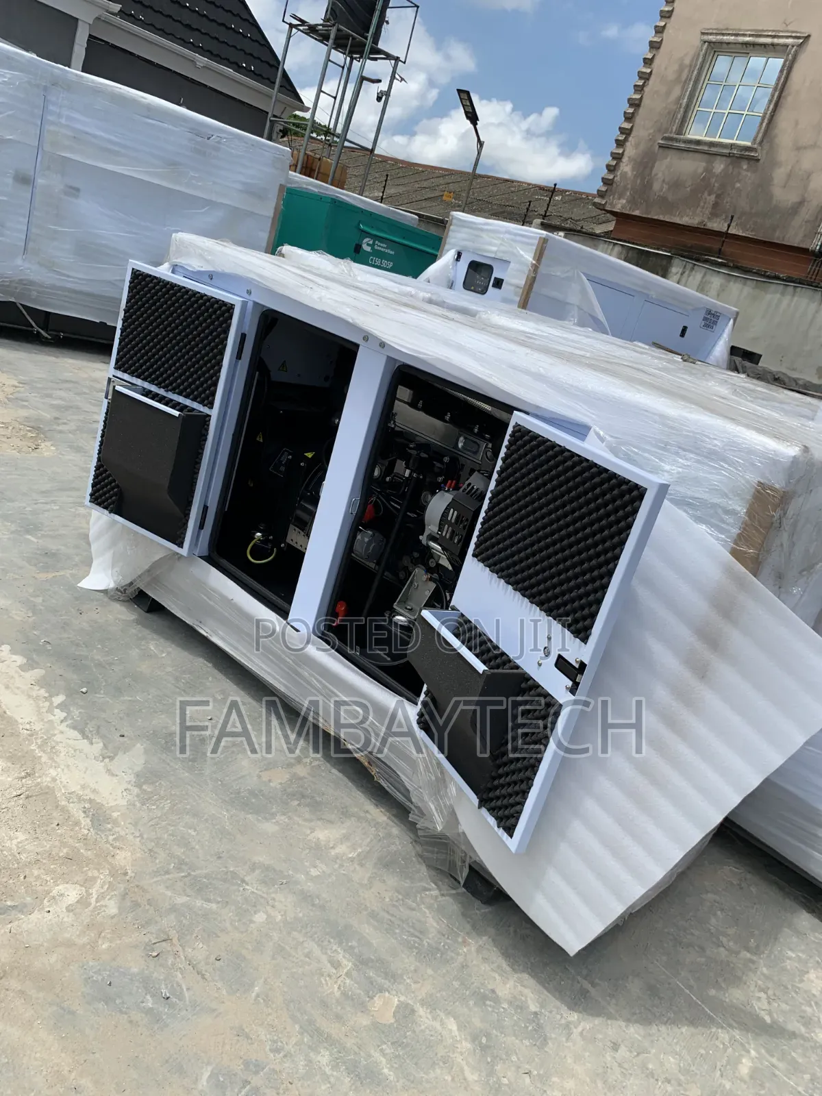Quiet Running Perkins 25kva Generator in Excellent Condition