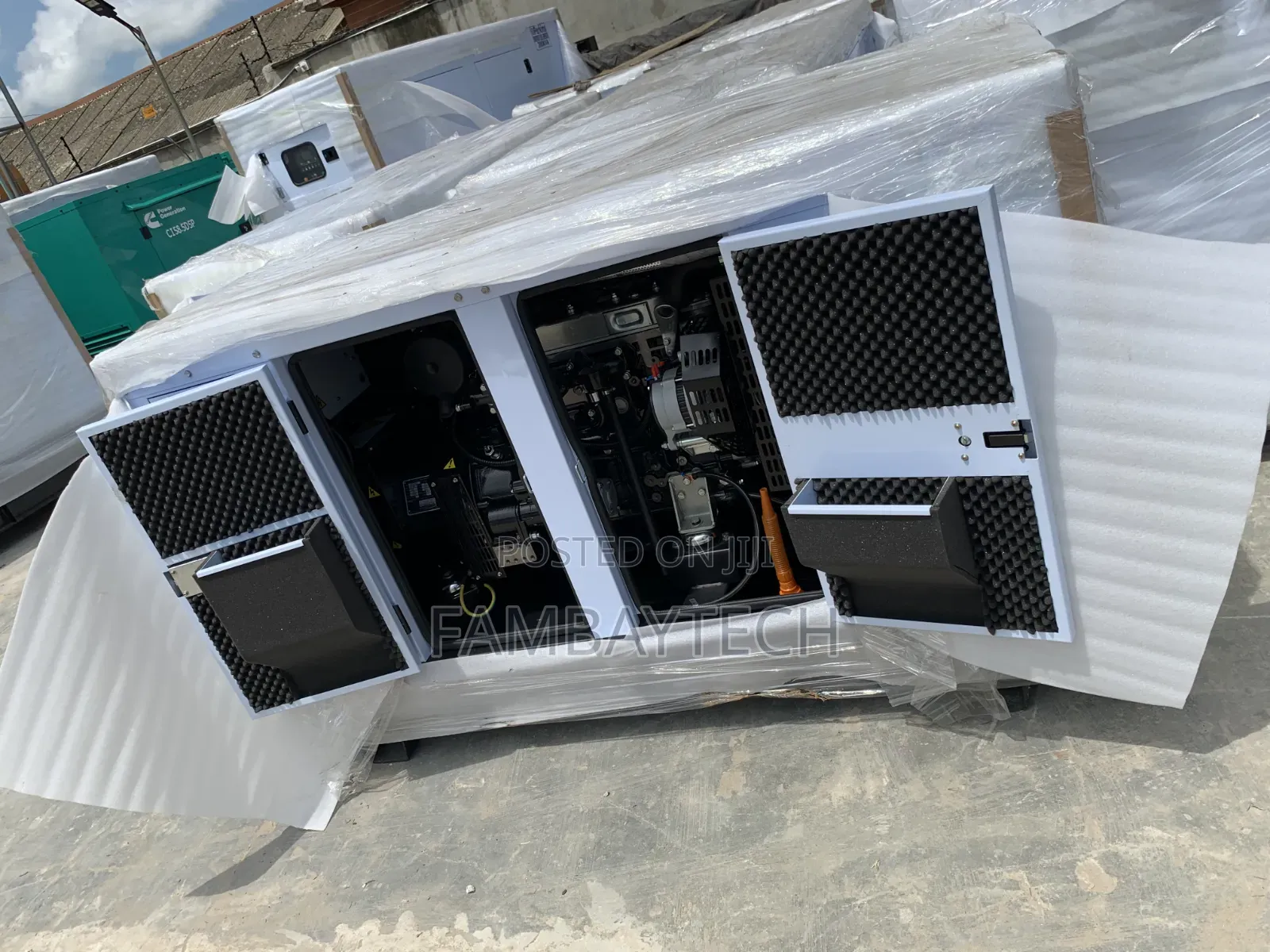 Quiet Running Perkins 25kva Generator in Excellent Condition
