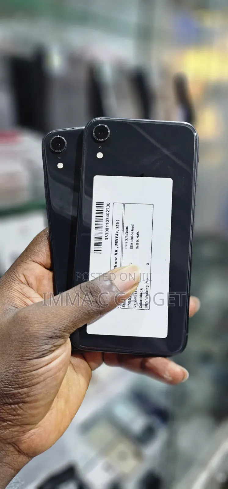 Apple iPhone XR 256 GB Black