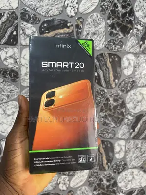 New Infinix Smart 20 64 GB Black