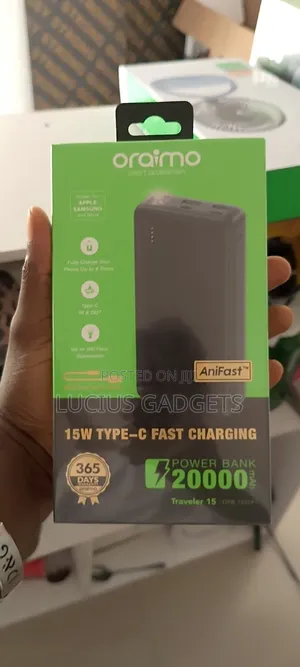 Oraimo 20,000mah Powerbank