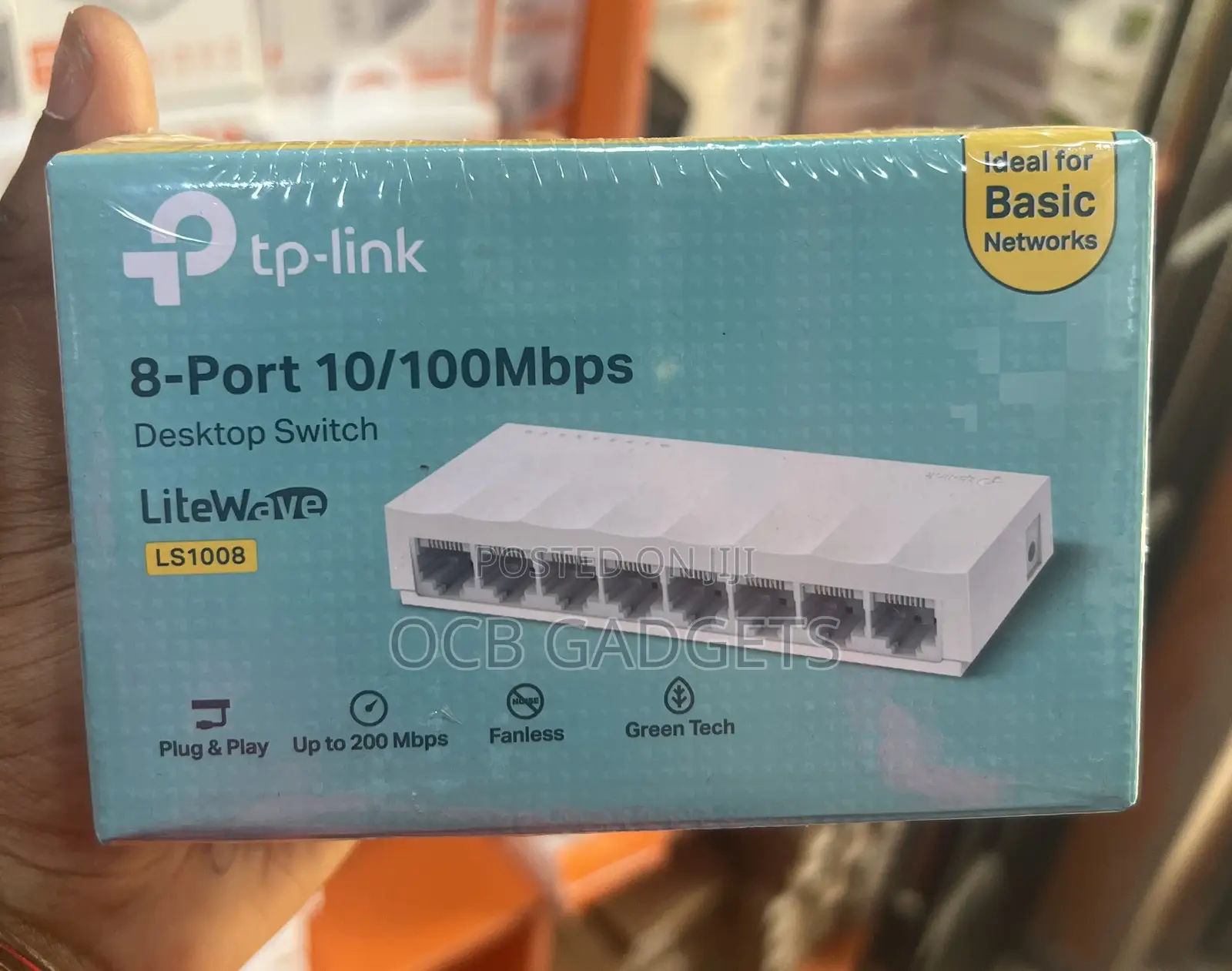 Tp-Link 8 Port Desktop Switch