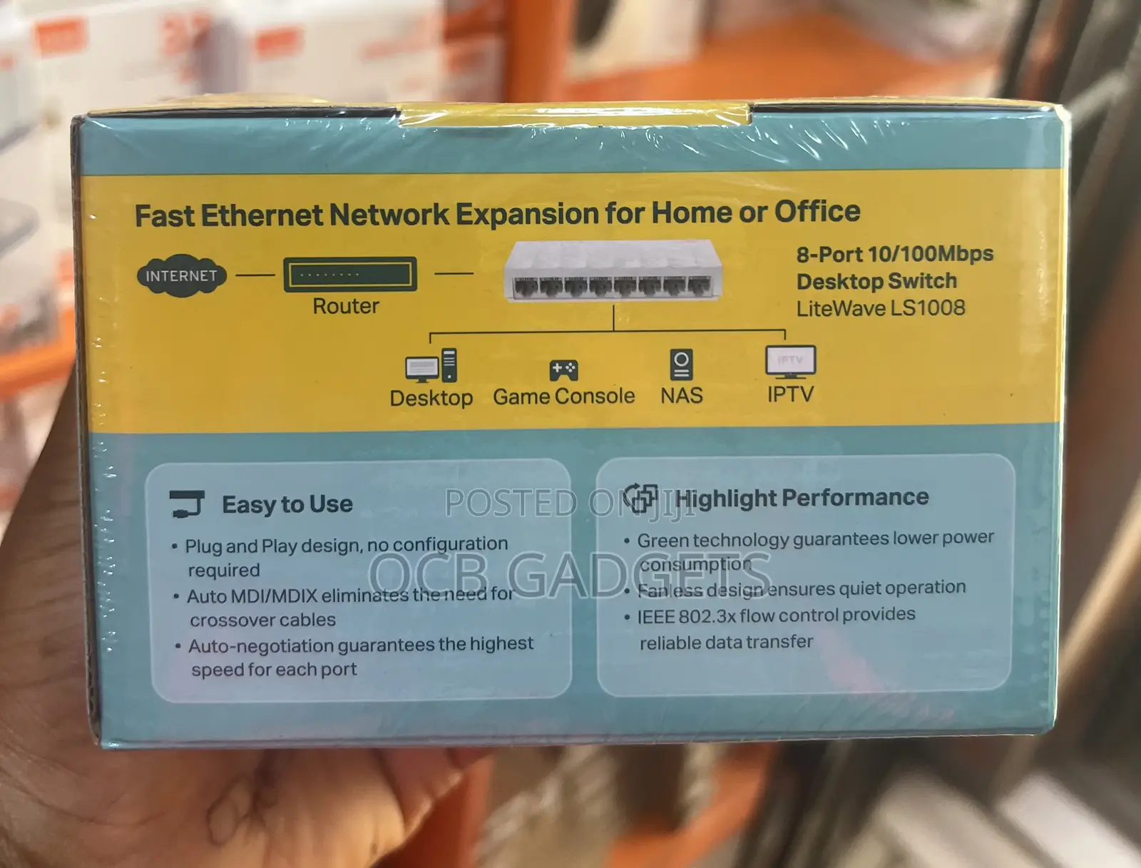 Tp-Link 8 Port Desktop Switch