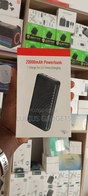 Itel 20,000mah Powerbank
