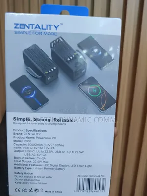 Zentality 50000 Mah Power Bank