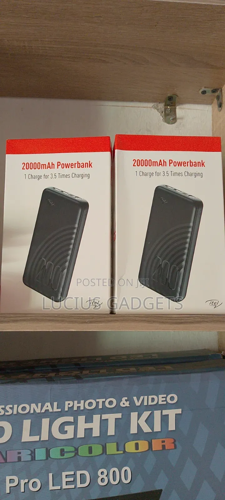 Itel 20,000mah Powerbank