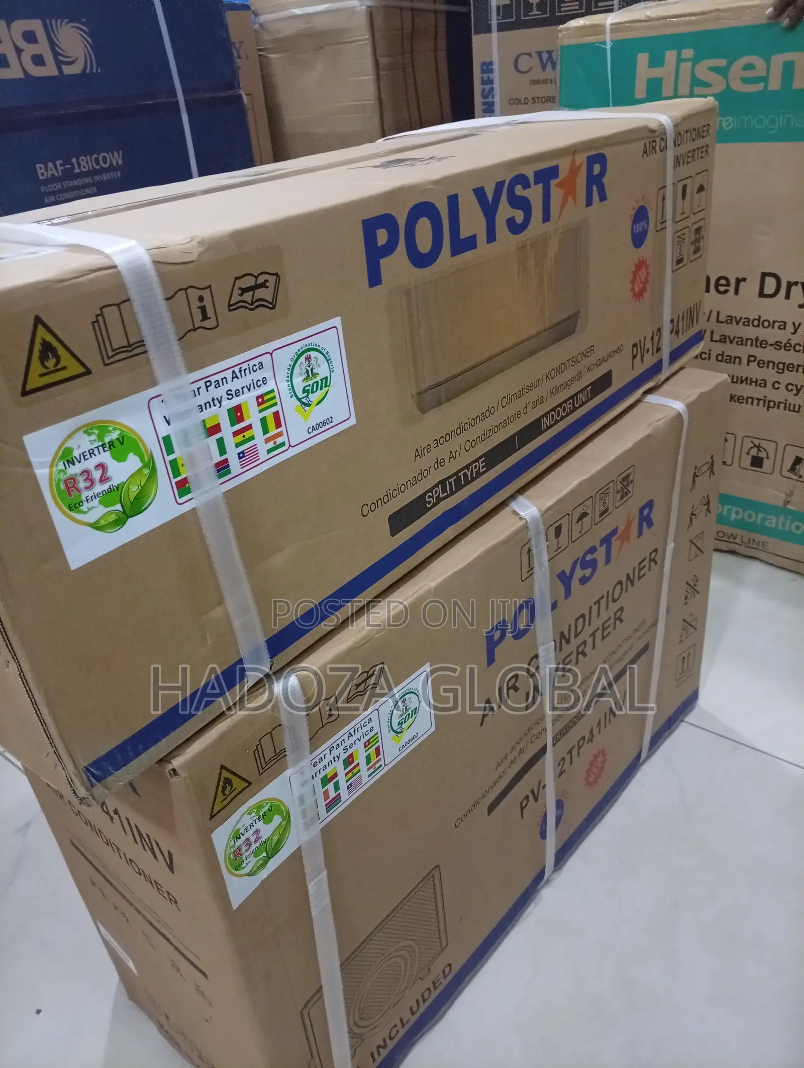 Polystar 1.5hp Inverter Split a/C Efficient Climate Control