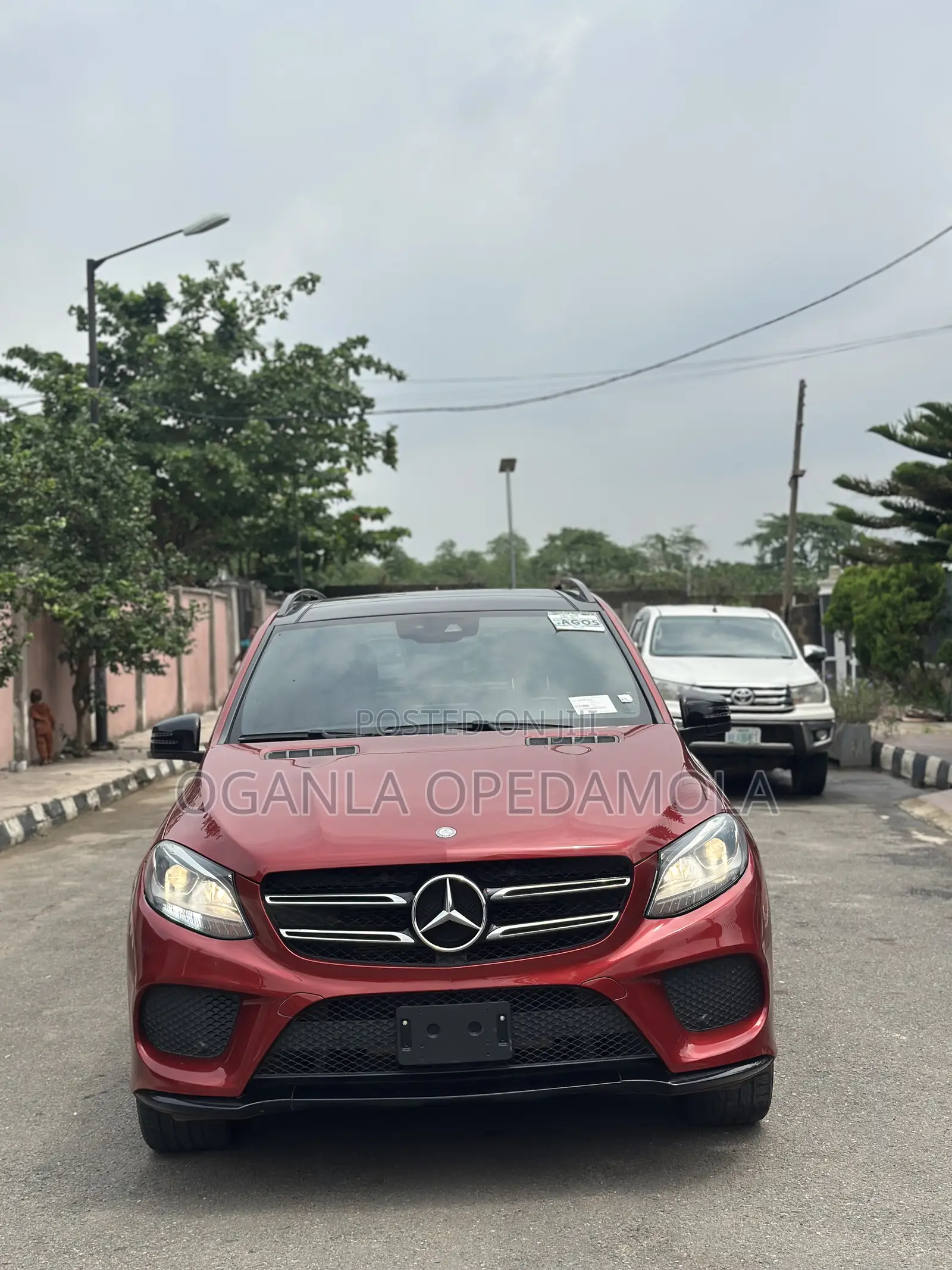 Mercedes-Benz GLE-Class 2016 Red