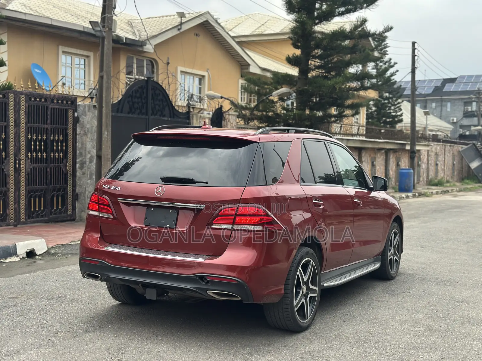 Mercedes-Benz GLE-Class 2016 Red