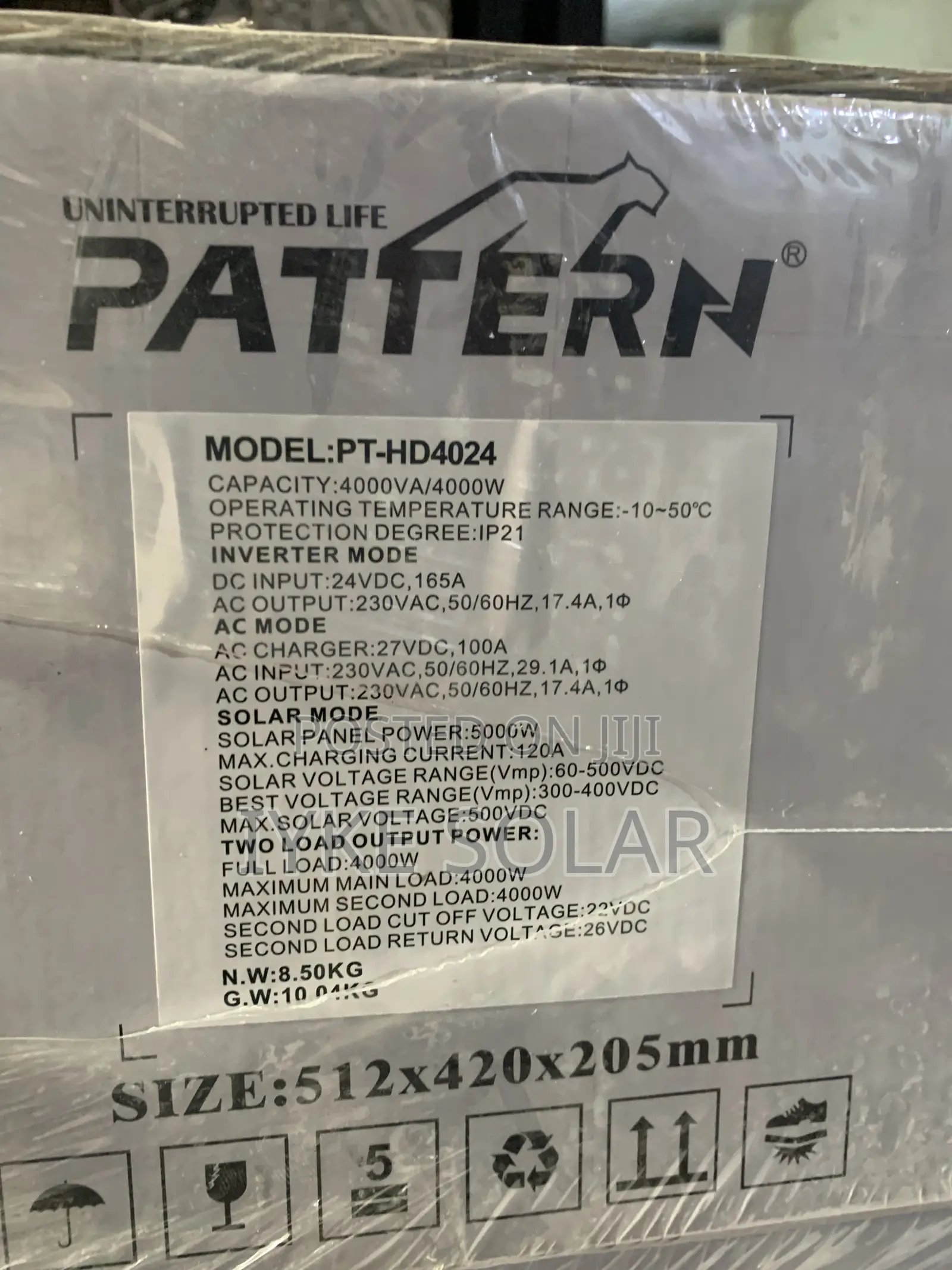 4kva 24v Pattern Hybrid Inverter