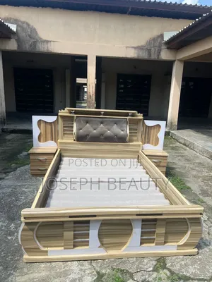 Bedframe With 2 Side Drawers