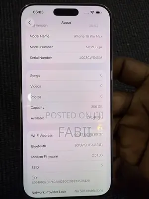 Apple iPhone 16 Pro Max 256 GB Gold