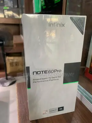 New Infinix Note 60 Pro 256 GB Black