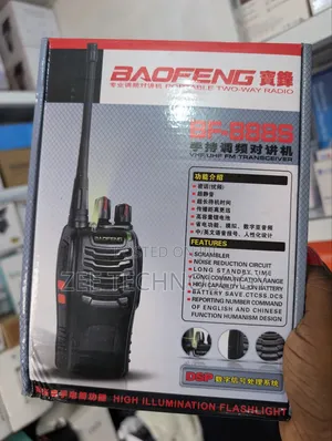 Baofeng Bf-888s Walkie Talkies Two Ways Radios Uhf 16 Channels