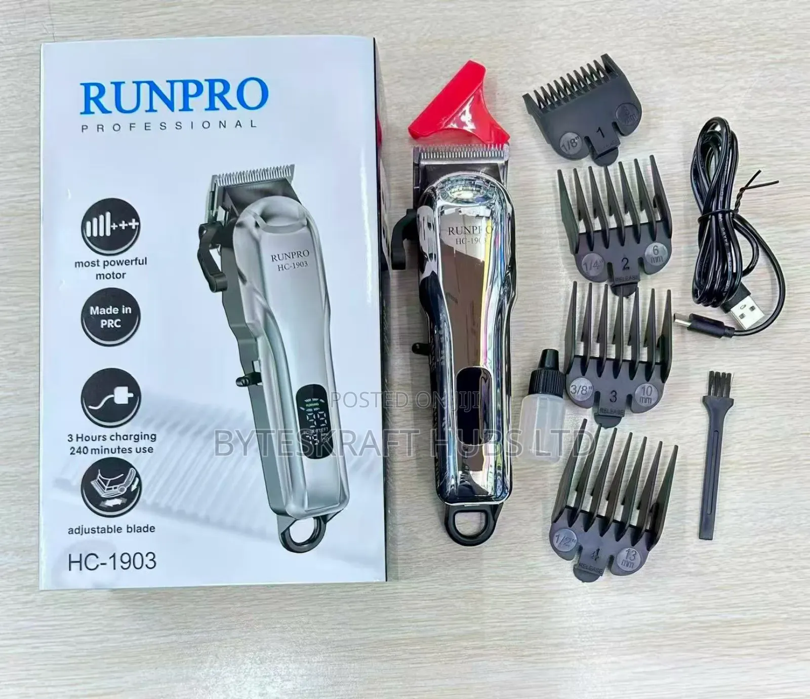 Rechargeable Runpro Professional Clippers