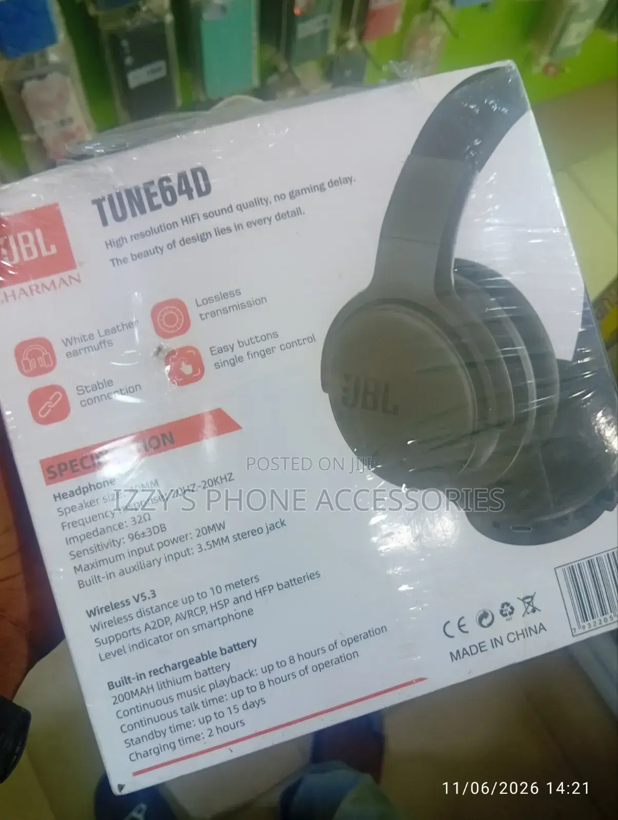 JBL Headphone.