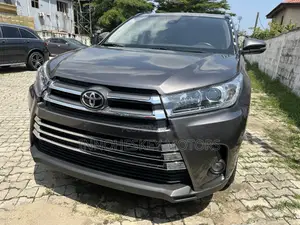 Toyota Highlander SE 4x4 V6 (3.5L 6cyl 8A) 2017 Gray