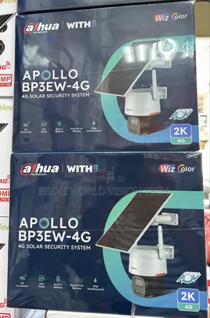 Dahua Apollo Bp3ew-4g Solar Security Camera System