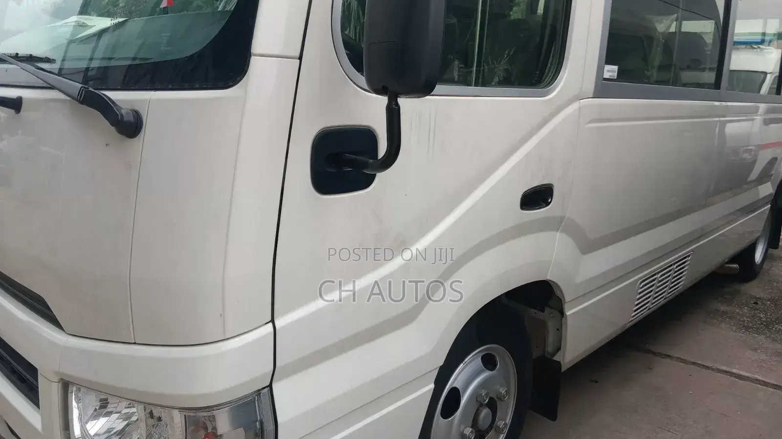 New Toyota Coaster 2025 White