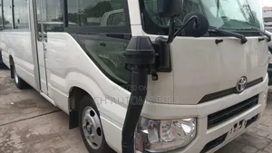 New Toyota Coaster 2025 White