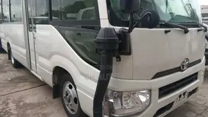 New Toyota Coaster 2025 White