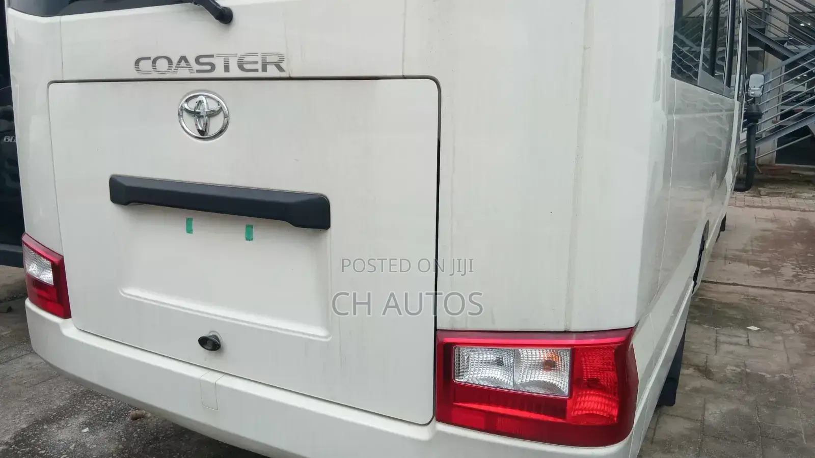 New Toyota Coaster 2025 White