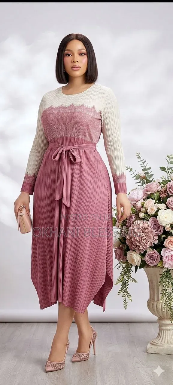 Pleated Midi Dreaa