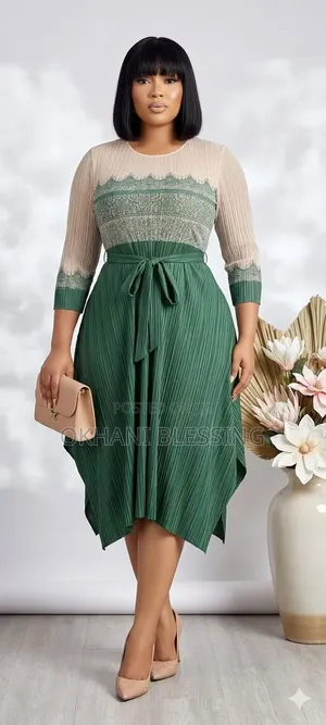 Pleated Midi Dreaa
