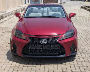 Lexus IS 350 C 2011 Red