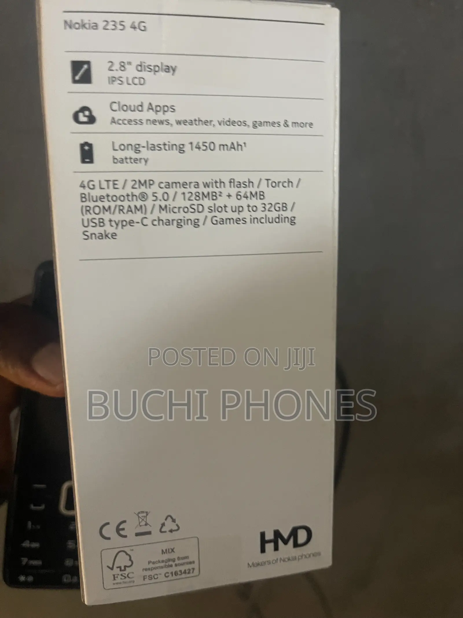 New Nokia 235 4G (2024) Black