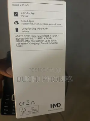New Nokia 235 4G (2024) Black