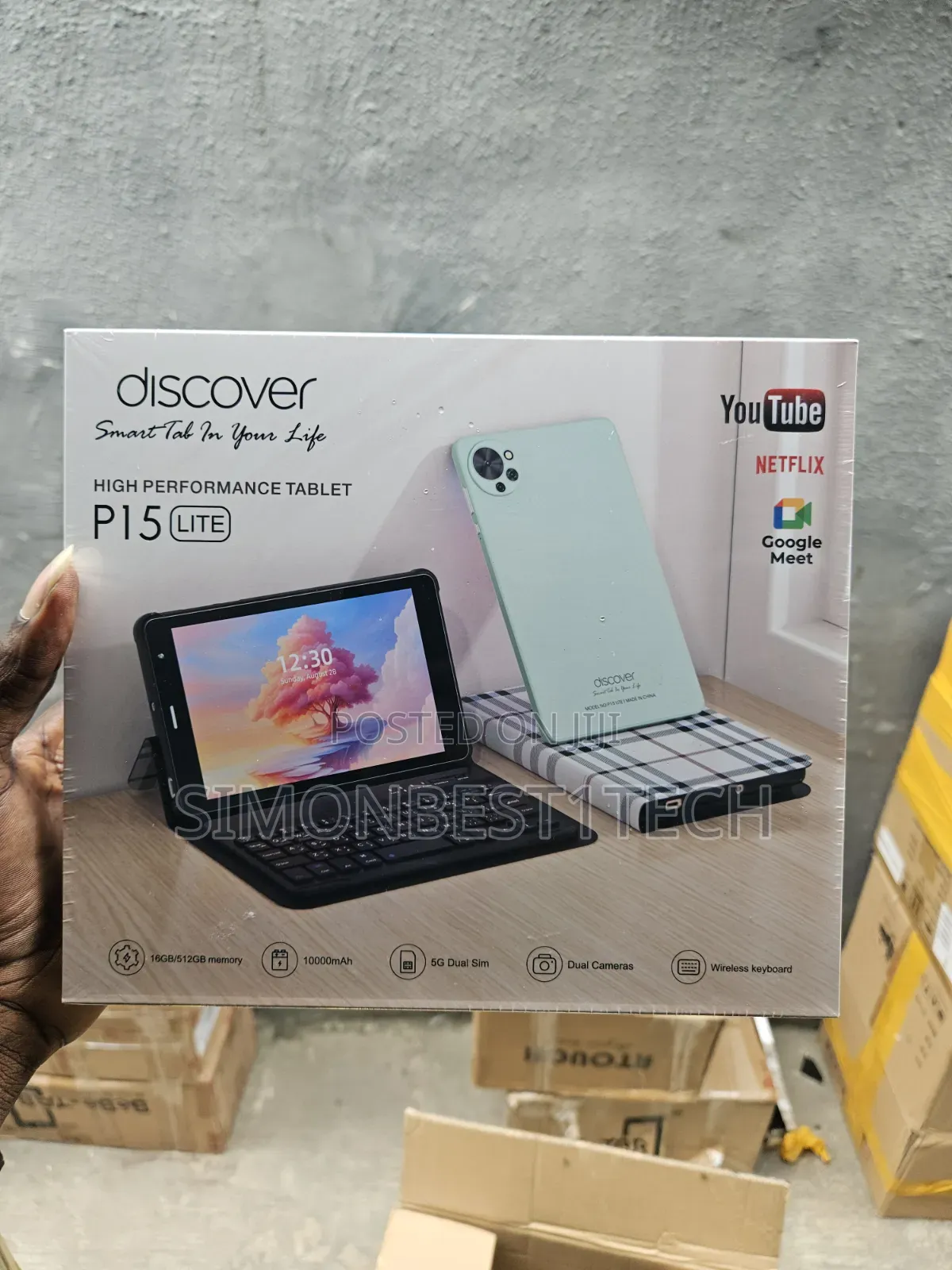 New Discover P15 Pro 512 GB Blue