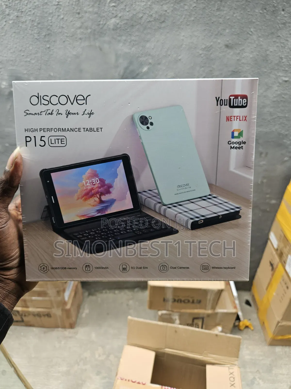 New Discover P15 Pro 512 GB Blue