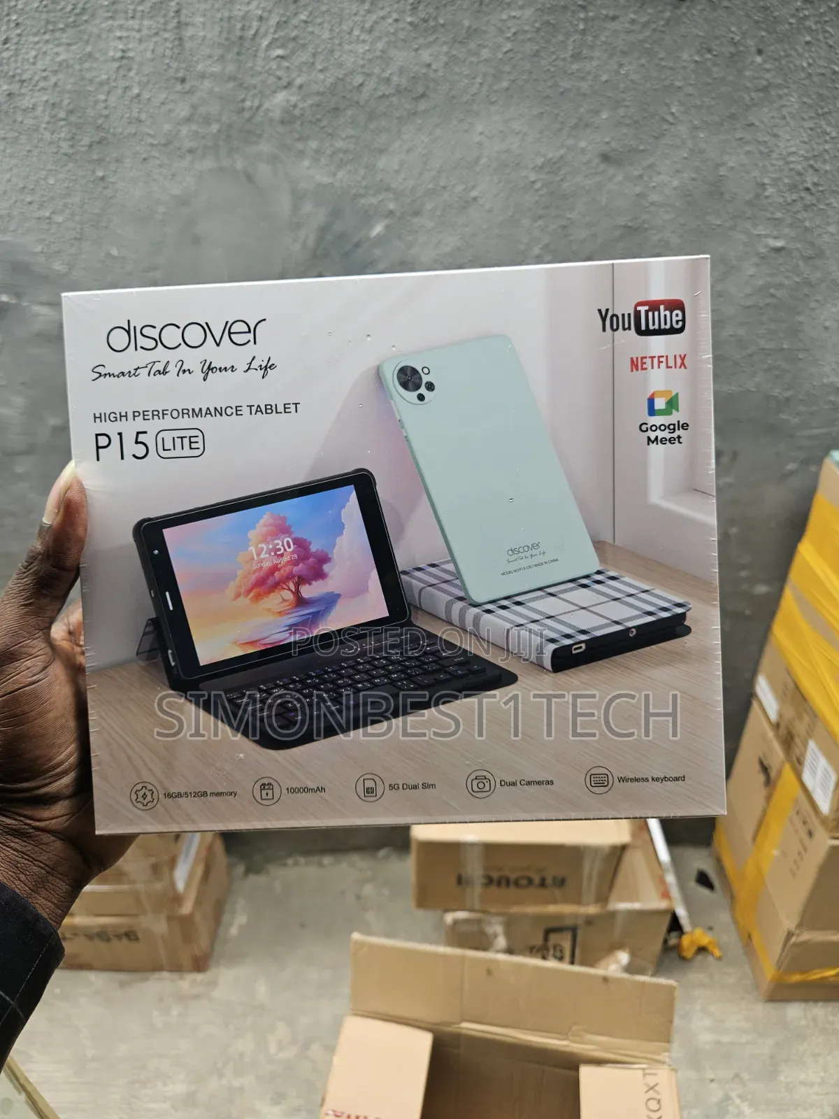 New Discover P15 Pro 512 GB Blue