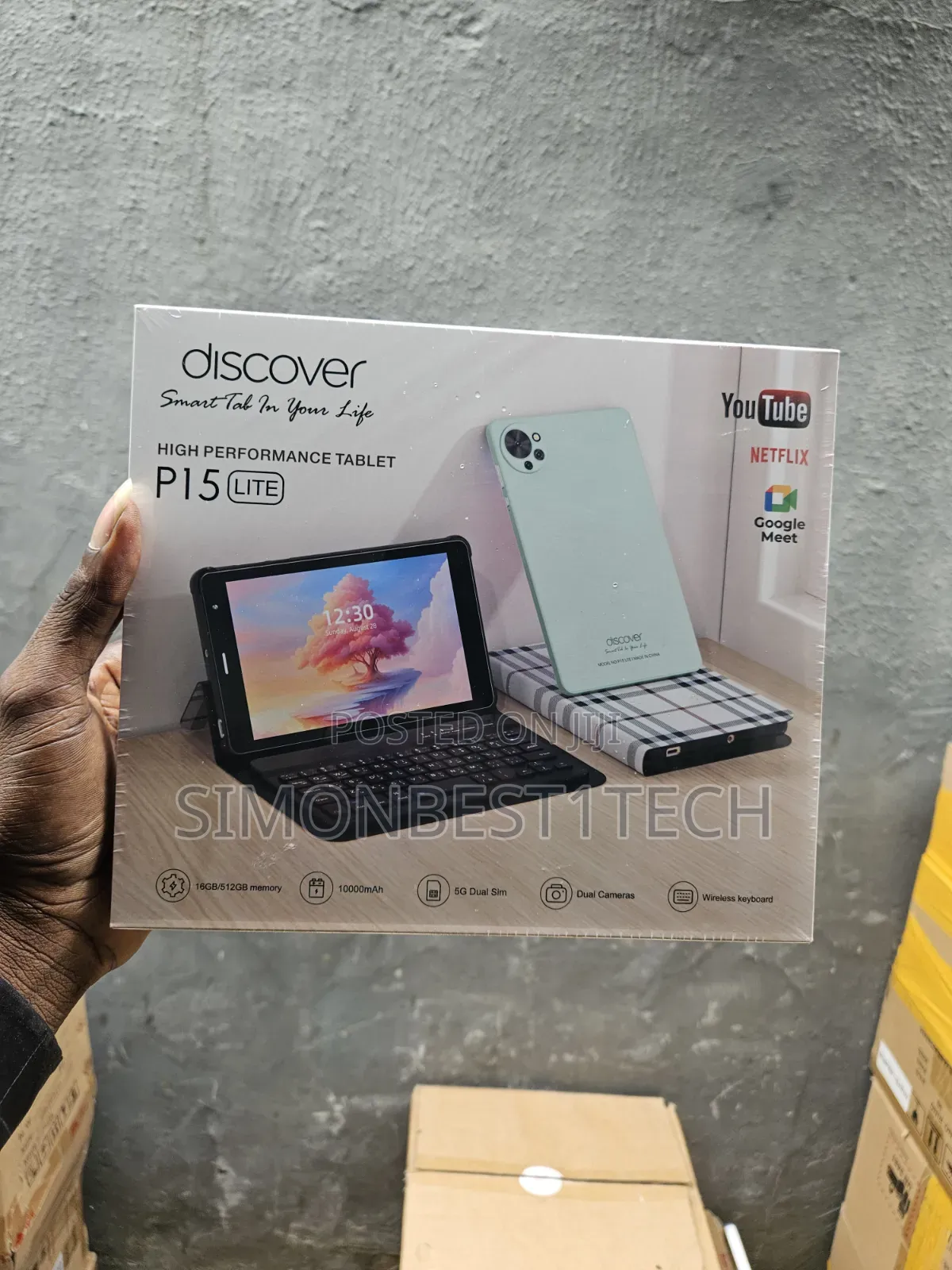 New Discover P15 Pro 512 GB Blue