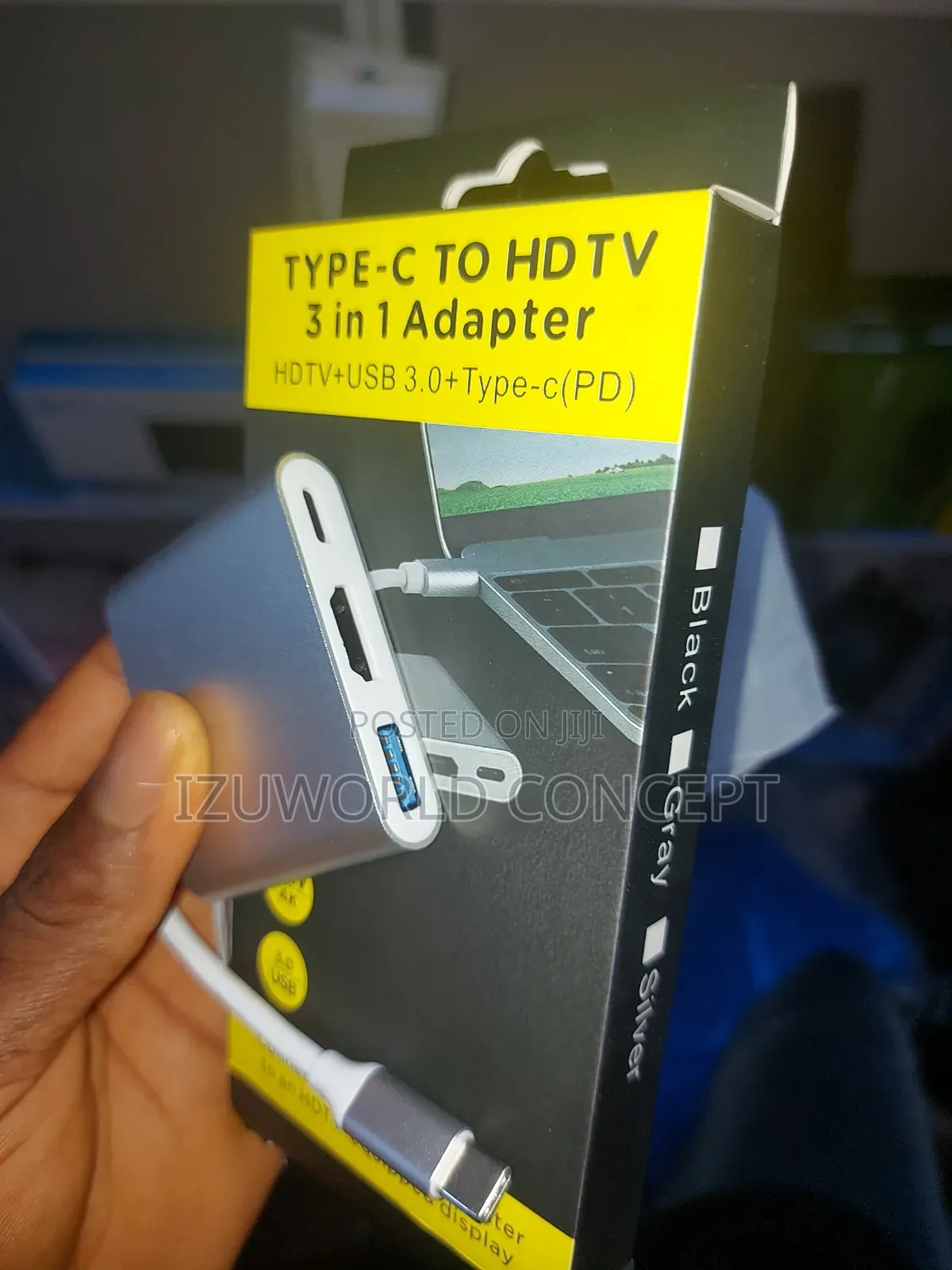 3 In1 Typec Adapter to Hdmi Usb and Typec