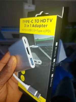 3 In1 Typec Adapter to Hdmi Usb and Typec