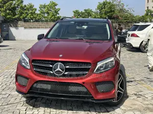 Mercedes-Benz GLE-Class GLE 350d 4MATIC 2017 Red