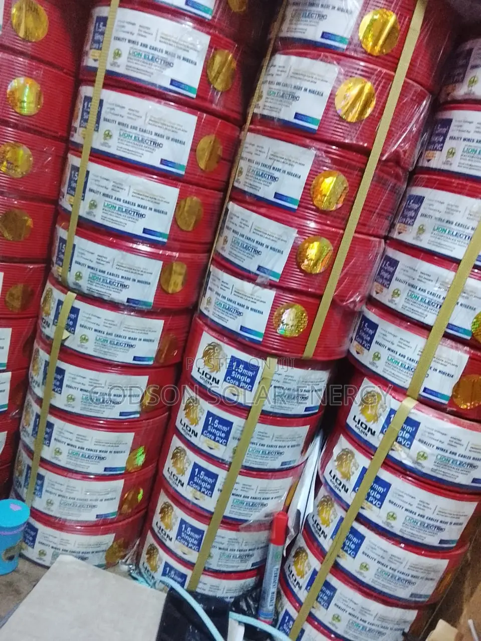 Lion Gold 4mm Multiple Core Wire
