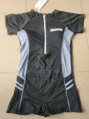 Female Swimming Suit Zip Up