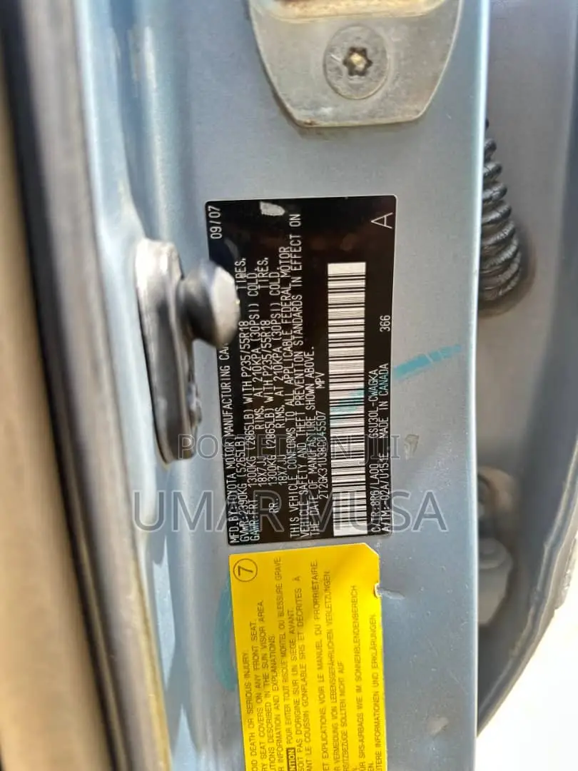 Lexus RX 350 2008 Blue
