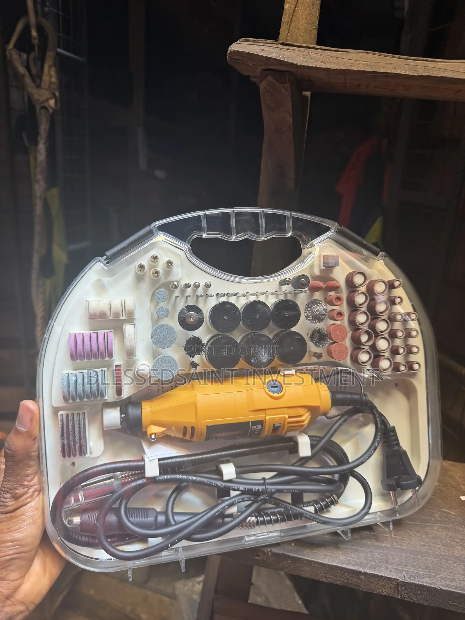 Mini Electric Die Grinder With Accessories